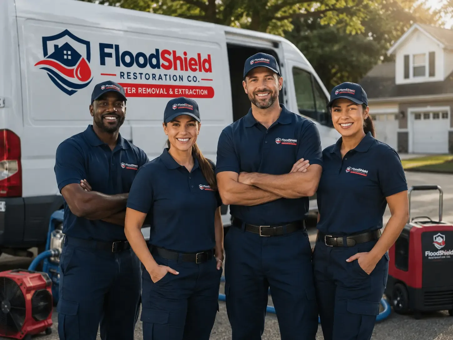 Flood Damage Restoration company in Russell, PA